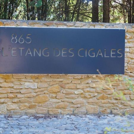 L'Etang Des Cigales Daire Uchaux Dış mekan fotoğraf