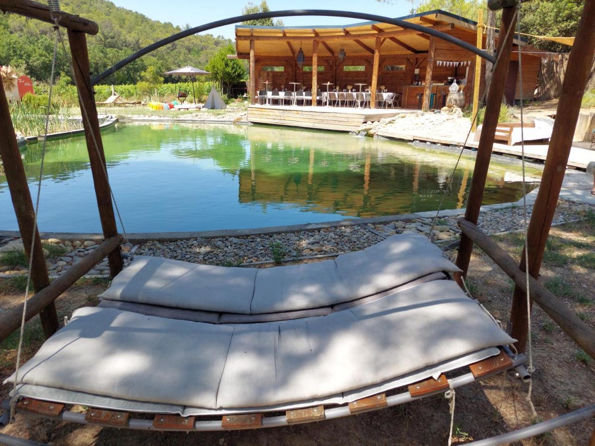 L'Etang Des Cigales Daire Uchaux Dış mekan fotoğraf