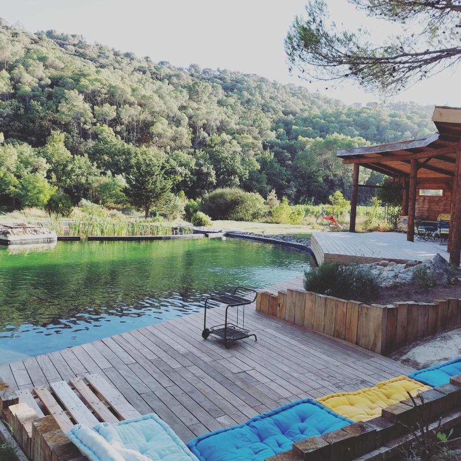L'Etang Des Cigales Daire Uchaux Dış mekan fotoğraf